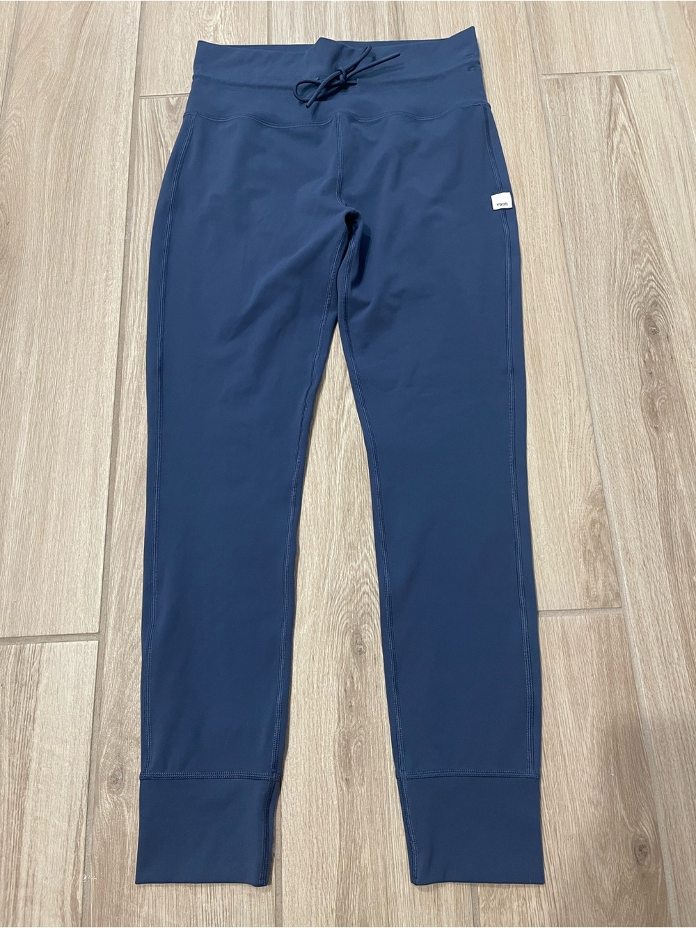Vuori Daily High Rise Leggings 7/8 in Azure Blue Sz M VW323 - Picture 2 of 9